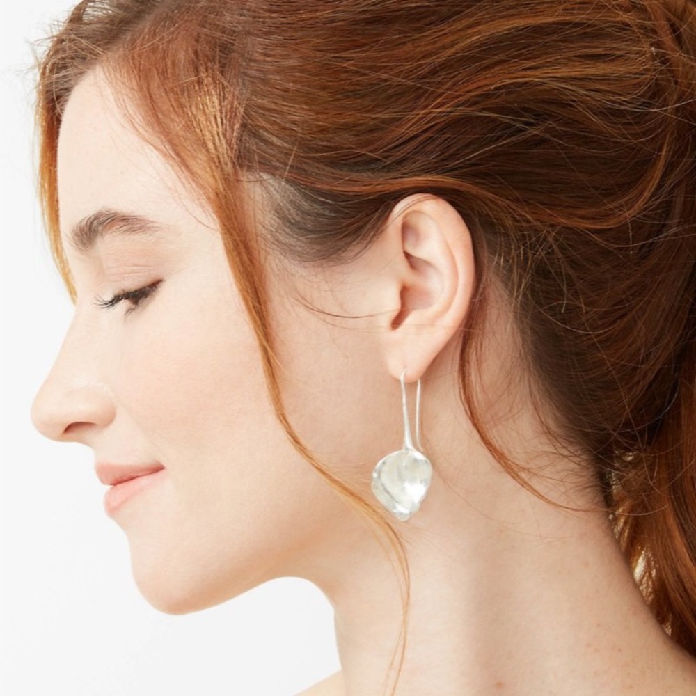 Silver Drop Earrings